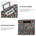 thumbnail image 5 of Fotbe Alphabet Luggage Cover Protector,Suitcase Protector,Scratch and Dirt Resistant,Fits 18-32 Inch Luggage-Large, 5 of 9