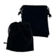thumbnail image 1 of 50 piezas bolsas de terciopelo bolsas de joyería de terciopelo, bolsas de regalo de cordón, 10x12cm, de Negro, 1 of 9