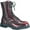 Burgundy Rub-Off Leather, variant on Demonia ROCKY-10 - 10 Eyelet Combat Biker Goth Punk S/T Blk Leather Calf Bt-Blk Leather-13