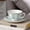 Blue, variant on 1set European Elegance Candy Colored Ceramic Coffee Cup with Matching Saucer Perfect for Coffee Afternoon Tea Set Drinkware Gift