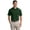 Forest Green, variant on Men's 100 Percent Polyester Dry Zone Raglan Polo. T475