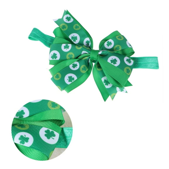 Masteelf  St. Patrick's Day Headband Chiren Hair Accessories Kids for Girls Baby Child Green