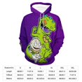 thumbnail image 2 of Rugrats Casual Pullover Hoodie Unisex Hooded Sweatshirt Novelty 3D Graphic Long Sleeve Sweater with Pocket L, 2 of 8