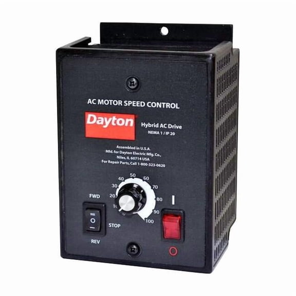 Dayton Variable Freq Drive,1/2HP,120/208-240V 13E660