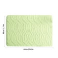 thumbnail image 3 of Limited Time Deal karymi Extra Thick Microfiber Striped Door Mat - Non-Slip Bathroom Kitchen Entry Rug Water-Absorbent Floor Mat for Bathroom Kitchen Doorway Foot Mat Weekly Deal Mens Gifts, 3 of 7