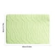 thumbnail image 3 of Tapete de entrada extra grueso, 1 unidad, antideslizante, 40,64 x 60 cm, de microfibra de poliéster absorbente de agua, para una pisada segura en zonas húmedas (verde)., 3 of 9