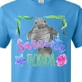 thumbnail image 4 of Inktastic Sarasota Florida Cute Swimming Manatee T-Shirt, 4 of 5