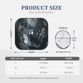 thumbnail image 3 of Saiise Forest Black Ghost Warrior for Foldable Car Sun Shades (2-Pack) Offer Sun Protection with an Easy-fold Design for Convenient Windshield Shading-Small, 3 of 6