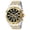 Two-tone (Silver-tone and Gold-tone), variant on Bolt Chronograph Quartz Black Dial Men's Watch 38571