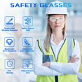 thumbnail image 4 of Gafas de seguridad Salfboy Clear Bulk de 50 unidades con certificación ANSI Z87.1, 4 of 8
