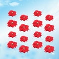 thumbnail image 4 of LOLIPPYY 20pcs Christmas Flower Pendant Ornaments, Artificial Hanging Decorations for Holiday, Wedding, Party, Small & Large Sizes, 4 of 7