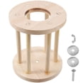 thumbnail image 1 of Hamster Grass Rack Cage Hay Holder Wood Hay Container Cage Hay Feed Tool, 1 of 8