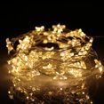 thumbnail image 4 of Cadena Botón De Luz De Hadas Funciona Con Pilas De Agua Lámpara De Alambre De Cobre Lámpara De Cadena Para Interiores Y Exteriores De Boda De Navidad (Color Blanco Cálido) 3M / 9.8Ft 30-Led Luces Inevent HA026113-01, 4 of 6