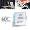 thumbnail image 4 of Carpeta De 1000 Desafíos De Ahorro Con Pegatina Para Gestión De Dinero Mini Carpeta De Presupuesto Reutilizable De PVC Para Ahorrar Seguimiento De Gastos Y Establecer Objetivos, 4 of 7