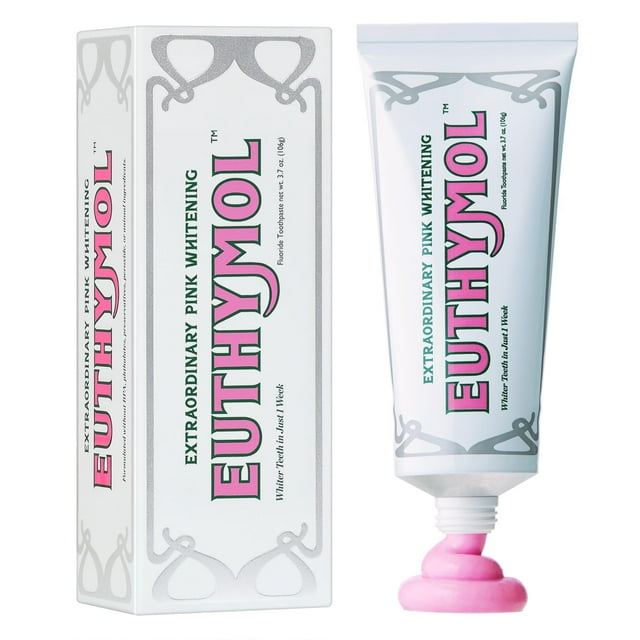 Pasta de dientes Euthymol Whitening 106 g/100 ml para eliminar manchas