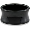 thumbnail image 2 of 12Mm W Curved Black Ceramic Ring, 2 of 2
