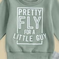 thumbnail image 7 of Xudanell Baby Boy Clothes 12 18 Months Letter Print Sweatshirts Clothes First Birthday Outfit Boy Winter Jogger Outfits, 7 of 7