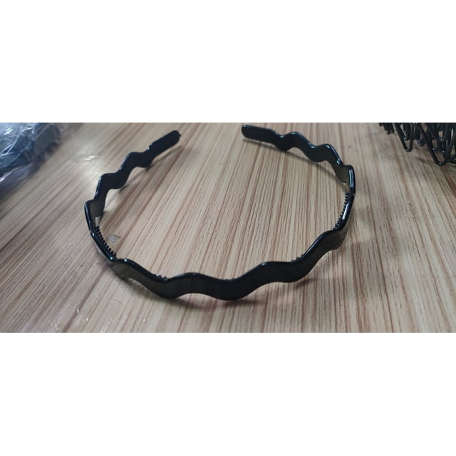 Diadema con ondas de hierro para hombres y mujeres, diadema deportiva invisible coreana, flequillo, horquilla rota, horquilla