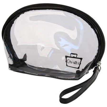 Caboodles Clear Cosmetic Wristlet Bag