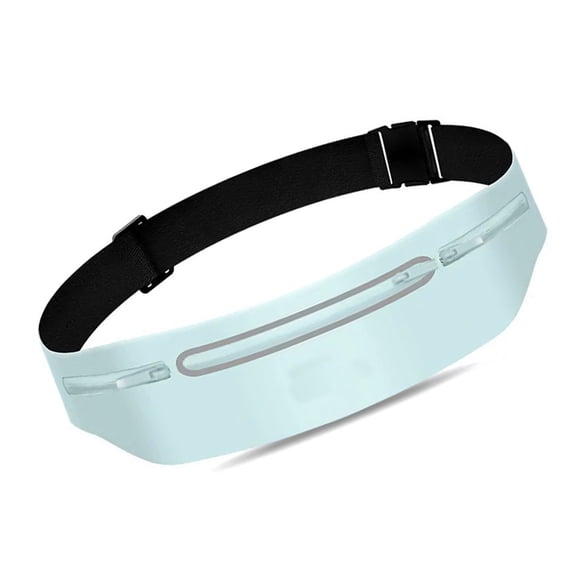Breathable Sweat Wicking Fitness Belt Elastic Sporst Bag Reflective Design Running Hiking Essential Holder