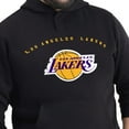 thumbnail image 7 of Men's G-III Sports by Carl Banks Black Los Angeles Lakers Adaptive Team Arc Fleece Hoodie, 7 of 7