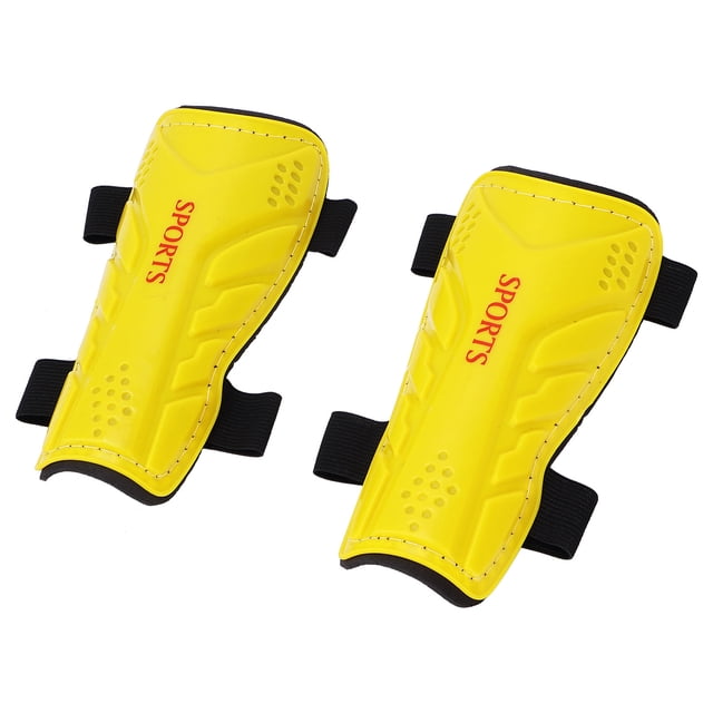 Shock Proof Double Elastic Shin Pads for Children, Protects Calves, Reduces Impact, Suitable for Football