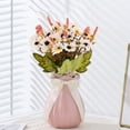 thumbnail image 5 of New Arrivals Artificial Chrysanthemum Bouquet - Lifelike and Durable Plastic Flowers for Home Decor, Weddings, and Photography - Six Vibrant Color Options, Low Maintenance - 33x15cm, 31g, 5 of 6