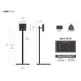thumbnail image 2 of FITUEYES Design Corner TV Stand for 24-48 Inch, Rolling TV Stand for art studios, showrooms, etc., Master Series., 2 of 6
