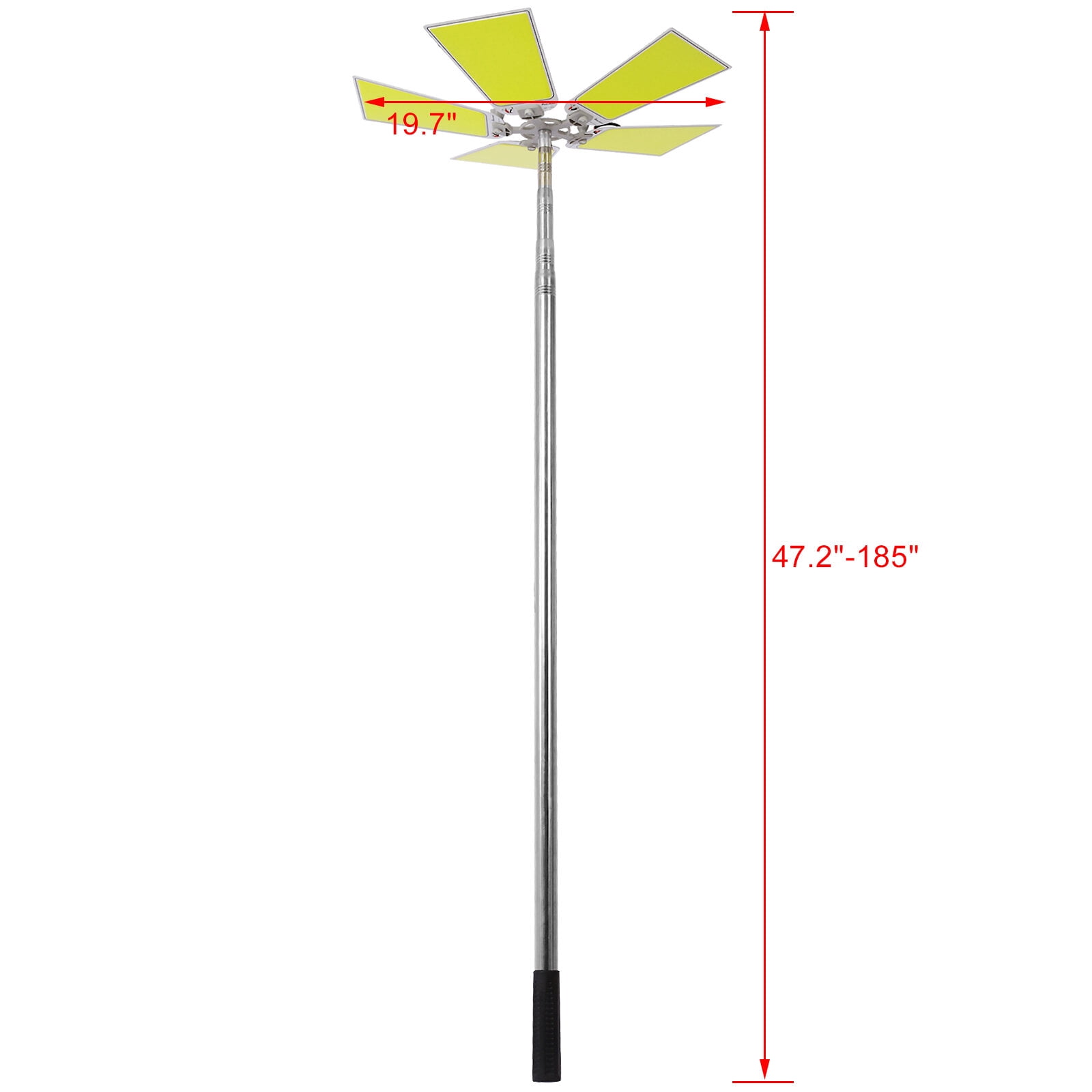 15000lm LED Telescopic Camping Lights Portable Outdoor Camping Light Telescoping Pole Fishing Light at Night Flood Light Super Bright Emergency Light Backyard Lighting,