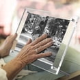 thumbnail image 4 of Coofit Document Frame Hanging Acrylic: Transparent Diploma Frame Frameless Photo Holder, 4 of 10