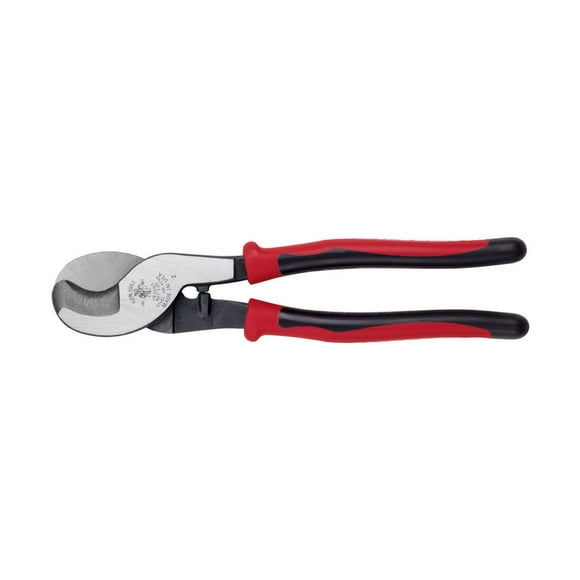 Klein Tools J63050 Coupe-Câbles Journeyman, Fabriqué aux É.-U., Coupe l'Aluminium, le Cuivre et les Câbles de Communication avec Mâchoires de Type Cisaille