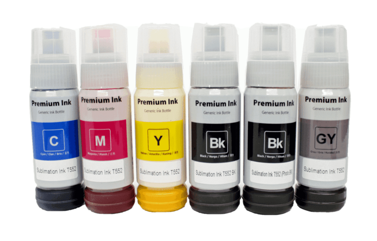 Empty ink bottles EcoTank T552 552 Refill Bottles for Ecotank ET-8500