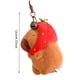thumbnail image 5 of Llavero Capibara Peluche Juguete Regalo Creativo para (llavero Fresa), 5 of 9