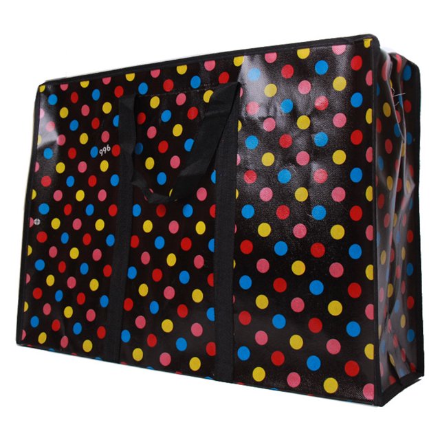 Bolsa móvil de almacenamiento tejida bolsa de almacenamiento impermeable de piel de serpiente