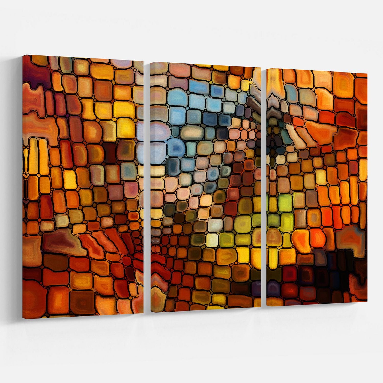 Impression sur toile « Dreaming Of Stained Glass » Design Art