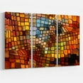 thumbnail image 1 of Design Art Dreaming of Stained Glass Canvas Print, 1 of 2