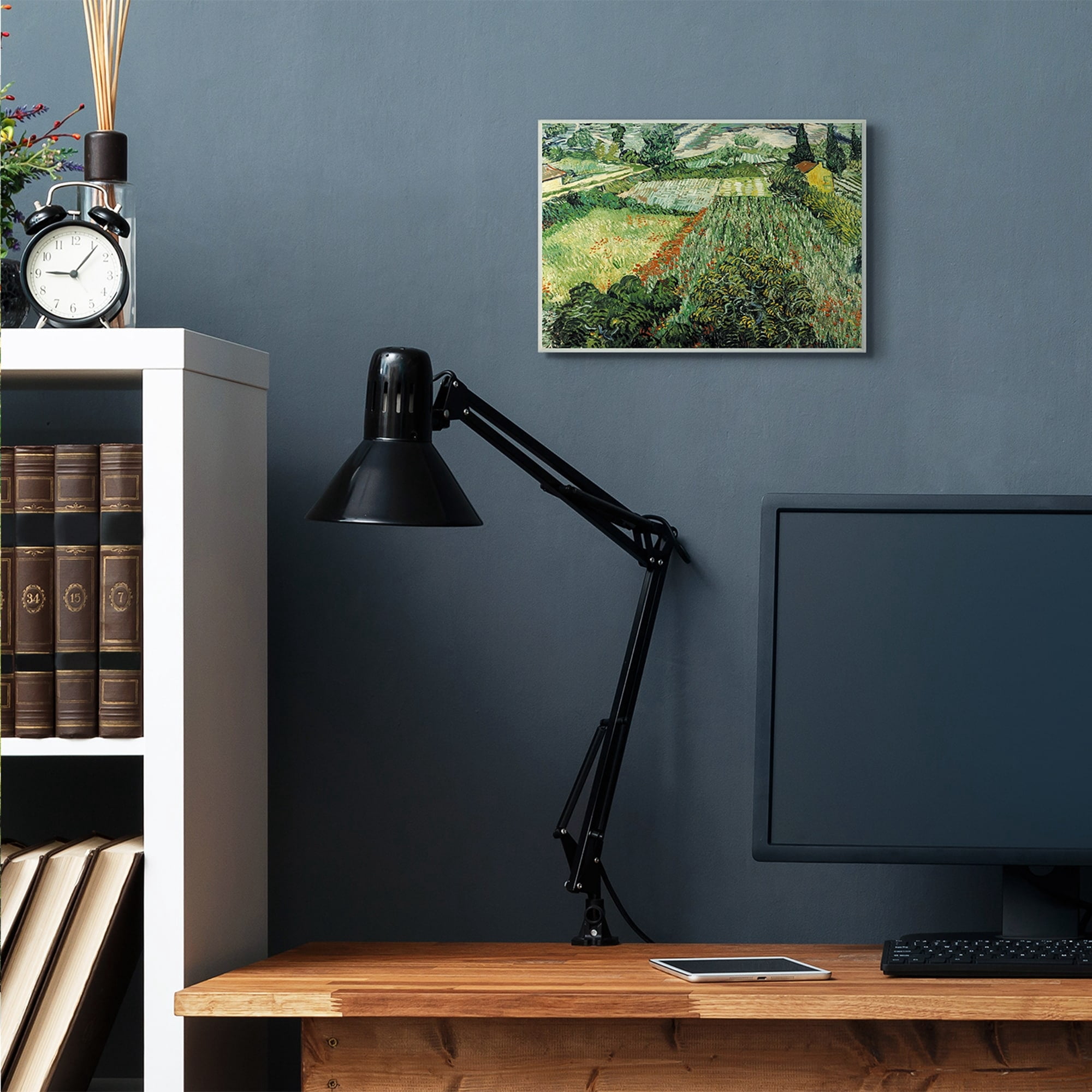 Stupell Industries Classic Van Gogh Field Painting Feld Mit Mohnblumen Wall Plaque by Vincent Van Gogh