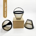thumbnail image 4 of Filtro para Cafetera, Separador de Agua y Polvo, para Tetera Dorada, Filtro de Café, Embudo de Exportación de Acero Inoxidable, Cesta de Filtro., 4 of 5