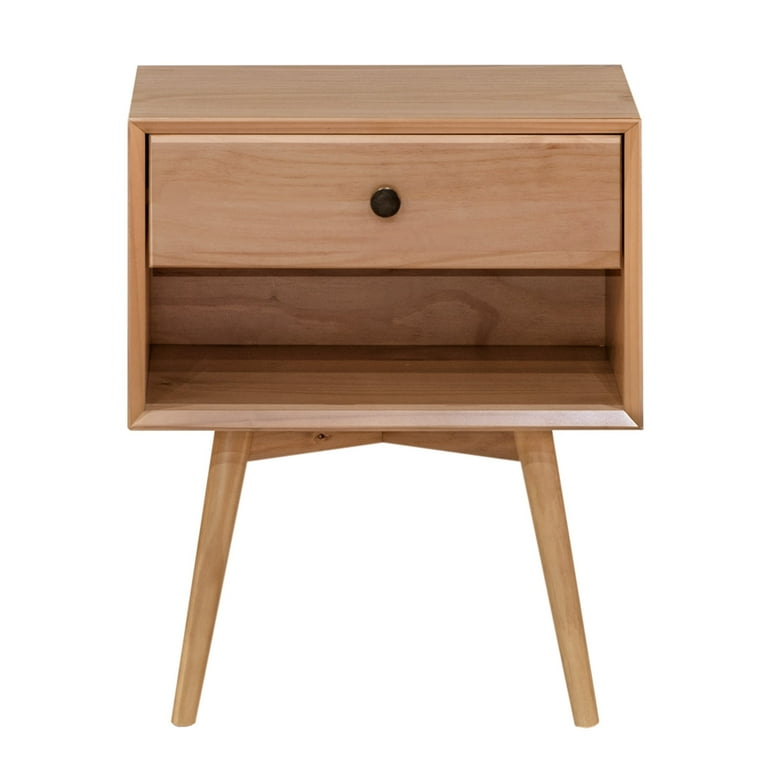 Natural pine sale nightstands