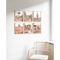 thumbnail image 6 of HAUS AND HUES Desert Succulent Framed Wall Art & Botanical Prints, Set of 6 Botanical & Cactus Framed Art Print, Framed Desert Wall Art, Cactus Art Botanical Art Set (Beige Framed, 8x10), 6 of 6