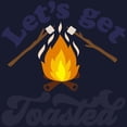 thumbnail image 3 of CafePress - LET's GET TOASTED Sweatshirt - Zip Hoodie, Classic Hooded Sweatshirt with Metal Zipper, 3 of 4