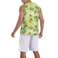 thumbnail image 2 of Sikiie Cute Dinosaurs Cartoon Basketball Jersey Reversible Men's Mesh Athletic Sports Shirts Training Practice S-4XL3X-Large, 2 of 6