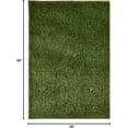 thumbnail image 2 of Artificial Thick Realistic Grass Mats & Turf Rugs Synthetic Grass in Many Custom Sizes and Widths with Finished Edges with Binding Tape, 2 of 9