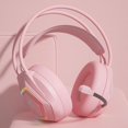 thumbnail image 1 of Auriculares para juegos con cable G70 con micrófono Almohadillas para los oídos de espuma viscoelástica Auriculares con cancelación de ruido USB Soledad  Auriculares para juegos con cable, 1 of 8