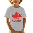 thumbnail image 1 of T-shirt Canada Filles Feuille d'Érable Canadienne Graphique Col Rond Manches Courtes Tee Enfants Fête du Canada 1st July Patriotic Feuille d'Érable Décontracté Filles Fierté du Canada Haut Graphique Décontracté, 1 of 5