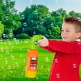 thumbnail image 3 of ArtCreativity Firefighter Bubble Toy for Kids Ages 3+ – Automatic Bubble Blower with Solution, Vibrant Orange & Green, Fun Outdoor Play, 3 of 8