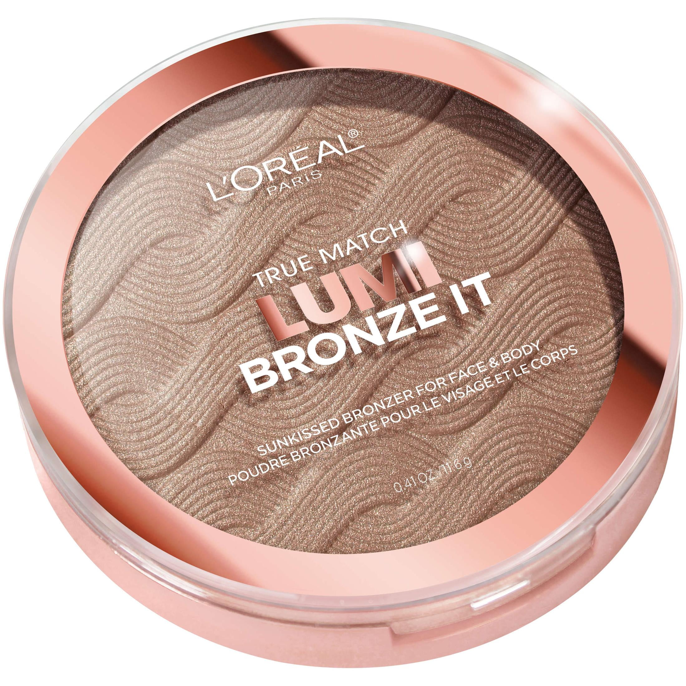 L'Oreal Paris True Match Lumi Bronze It Bronzer For Face and Body, Deep, 0.41 fl. oz.