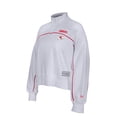thumbnail image 2 of Women's New Era White Kansas City Chiefs Functional Fandom Quarter-Zip Sweatshirt, 2 of 5