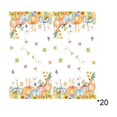 thumbnail image 2 of Gallickan 10pc 13 Inch Thanksgiving Paper Plates, Maple Leaf and Pumpkin Design, Disposable Fall Party Tableware, Large Sturdy Platter for Holiday Meals, Heavy Duty, 2 of 6