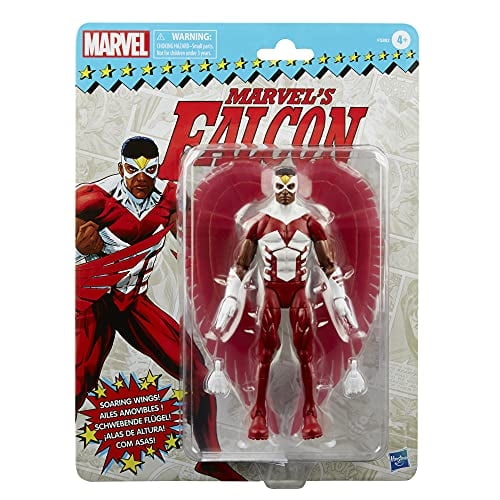 Figura de acción Marvel Falcon Marvel Legends Series 6 pulgadas 3 accesorios